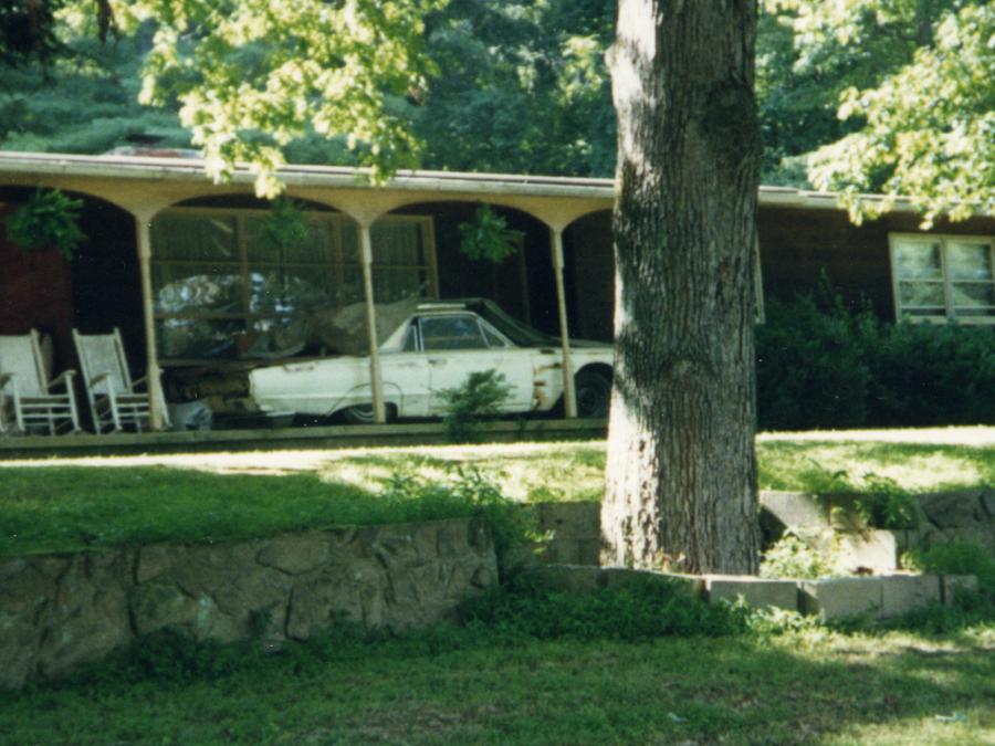 Park your car on the porch